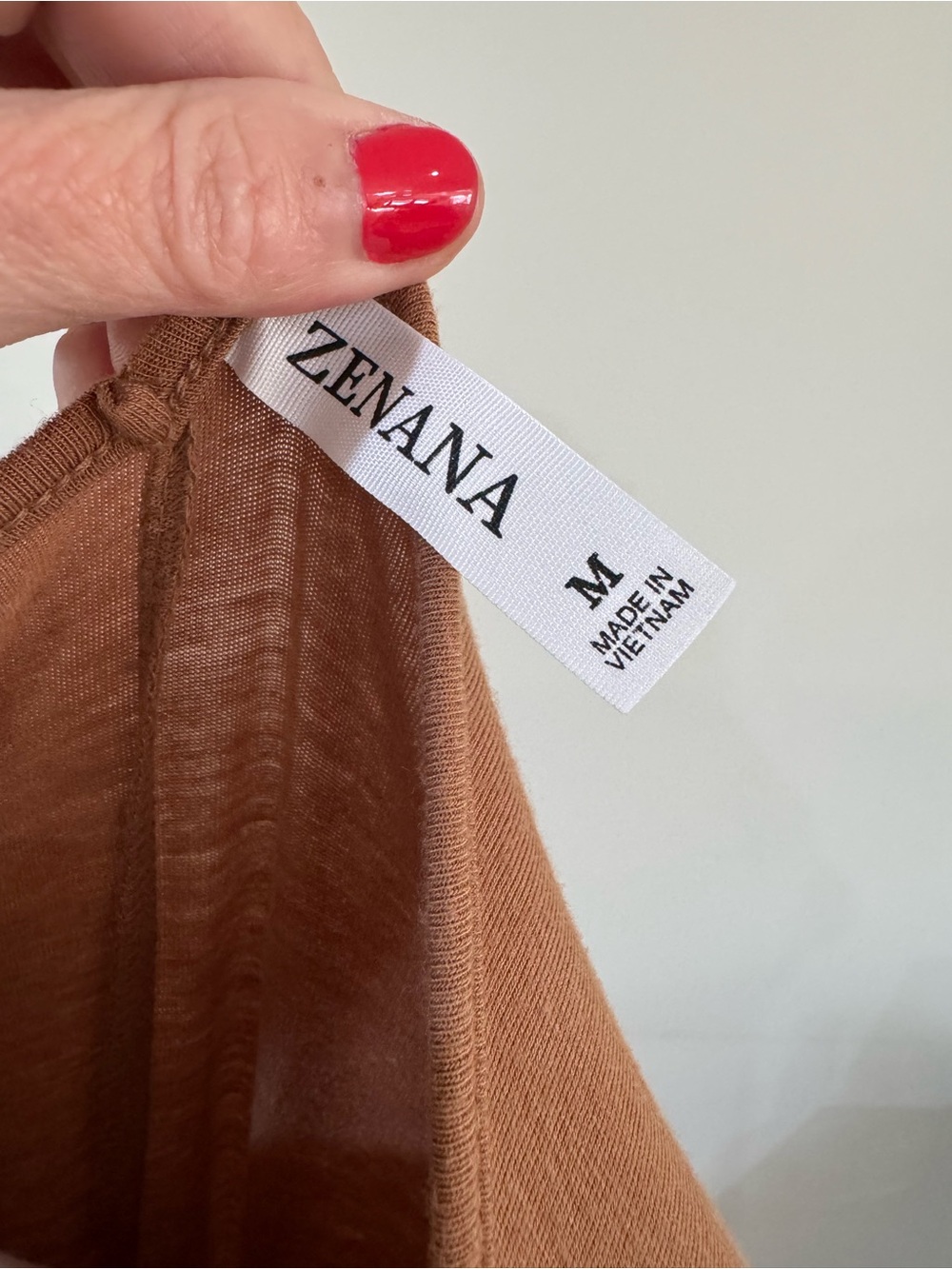 Caramel oversized v-neck maxi dress - Picture 5 of 6